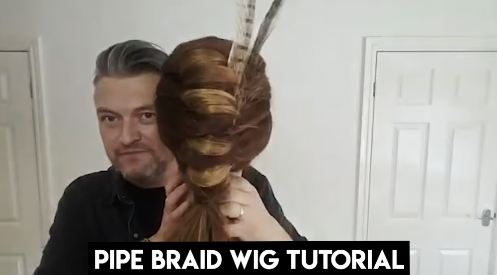 Pipe Braid Wig Tutorial