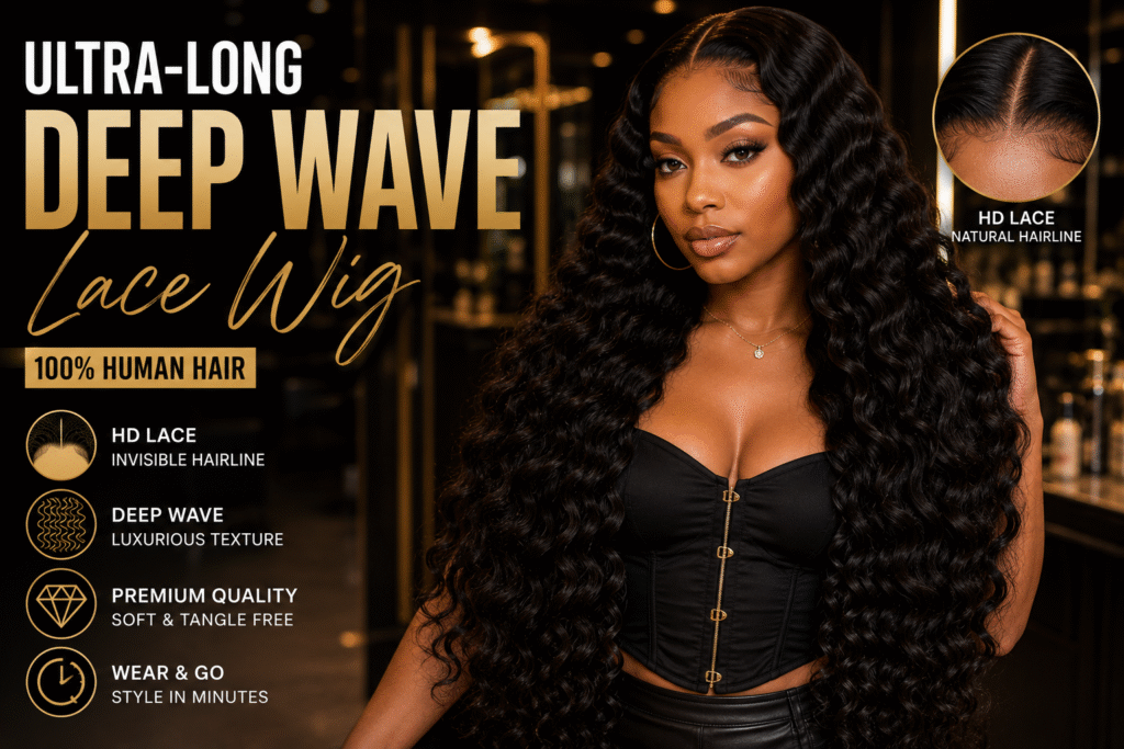Deep Wave Human Hair Wigs: Why This Luxury Hairstyle Trend Is Dominating 2026