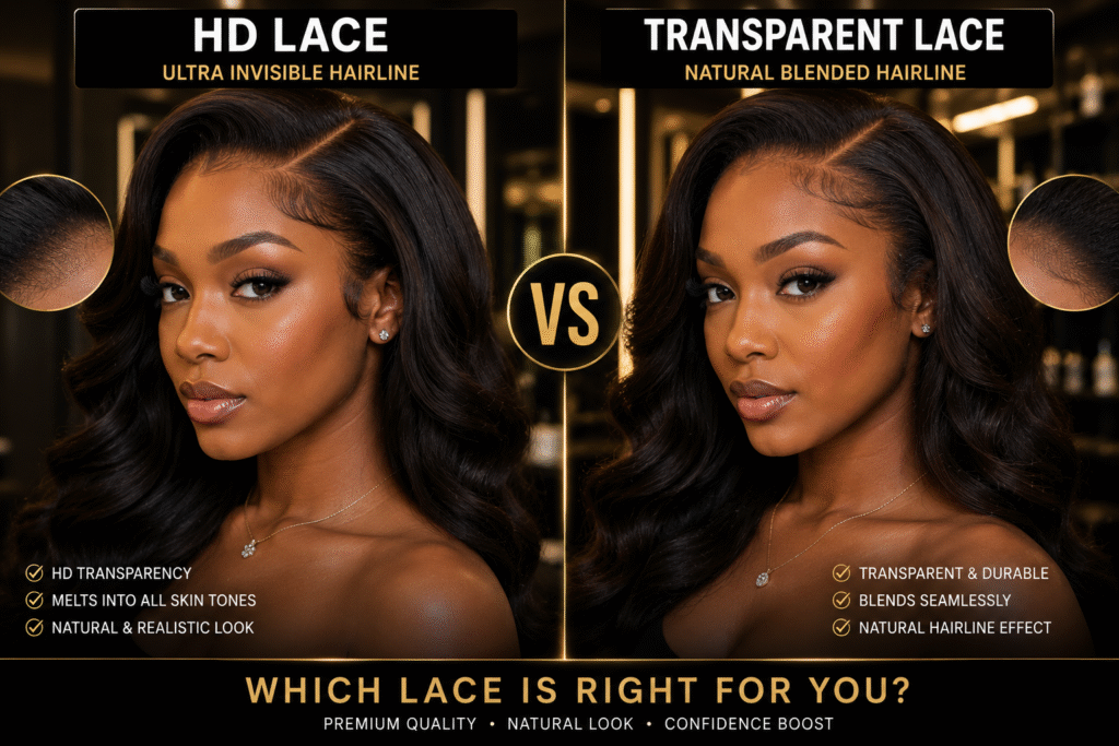 HD Lace Wigs vs Transparent Lace Wigs: Which One Is Worth Buying in 2026? HD Lace Wigs vs Transparent Lace Wigs: Which One Is Worth Buying in 2026?