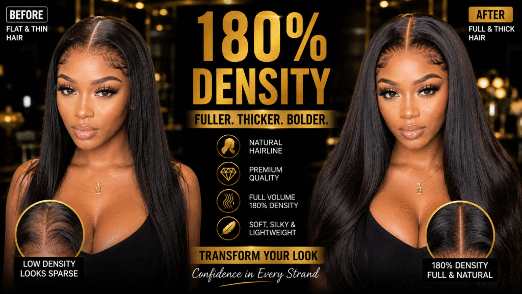 180% Density Human Hair Wigs: Why They Offer the Perfect Balance of Volume and Natural Beauty in 2026
