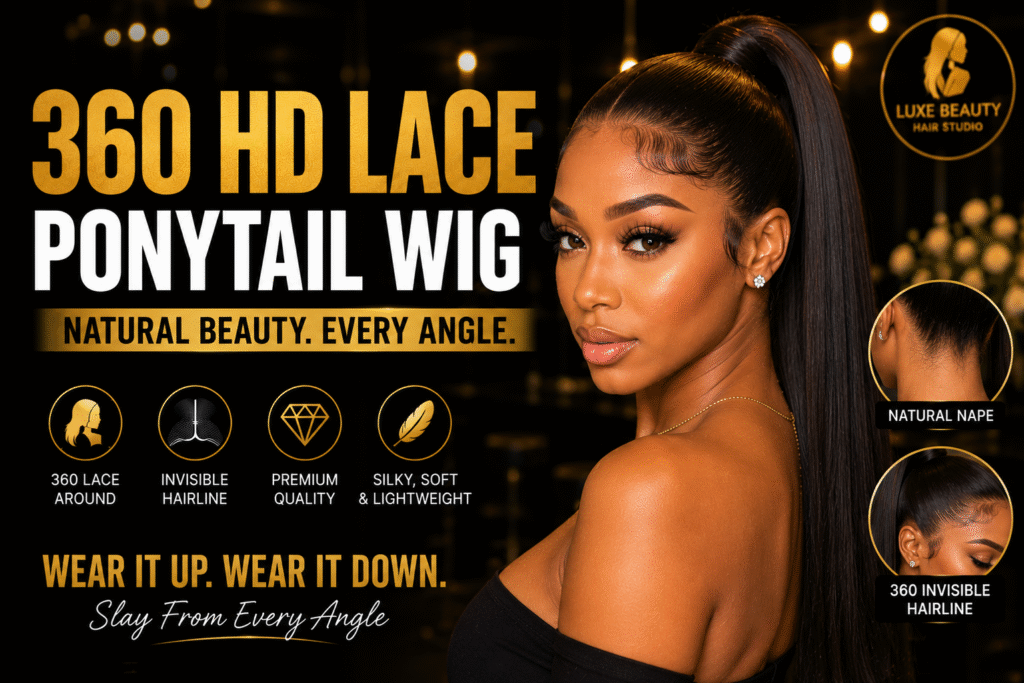 360 Lace Human Hair Wigs: The Complete Guide to Maximum Styling Freedom in 2026